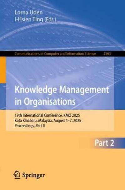 Knowledge Management in Organisations