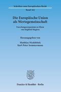 Die Europäische Union als Wertegemeinschaft