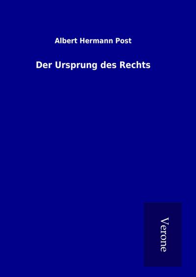 Der Ursprung des Rechts