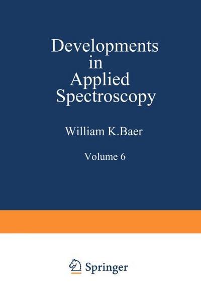 Developments in Applied Spectroscopy