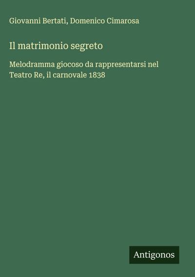 Il matrimonio segreto