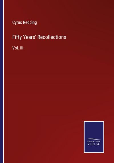Fifty Years’ Recollections