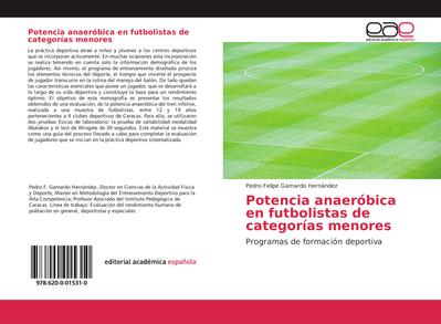 Potencia anaeróbica en futbolistas de categorías menores