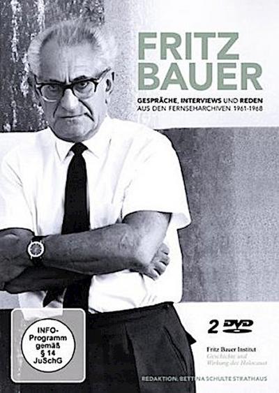 Fritz Bauer: Gespräche, Interviews und Reden aus den Fernseharchiven 1961-1968, 2 DVDs
