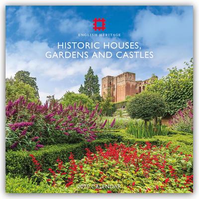Historic Houses, Gardens and Castles - Historische Landsitze, Gärten, Schlösser und Burgen 2025 - 12-Monatskalender
