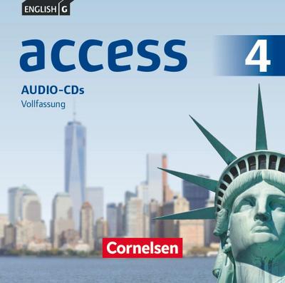 English G Access Band 4: 8. Schuljahr - Allgemeine Ausgabe - Audio-CDs 