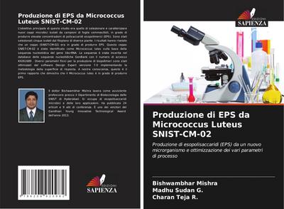 Produzione di EPS da Micrococcus Luteus SNIST-CM-02