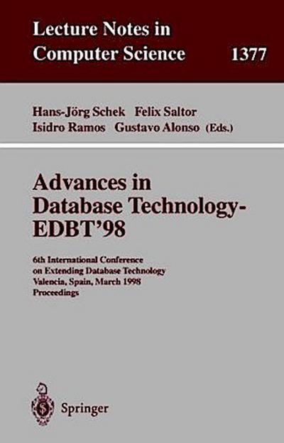 Advances in Database Technology - EDBT ’98