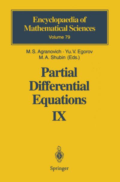 Partial Differential Equations IX