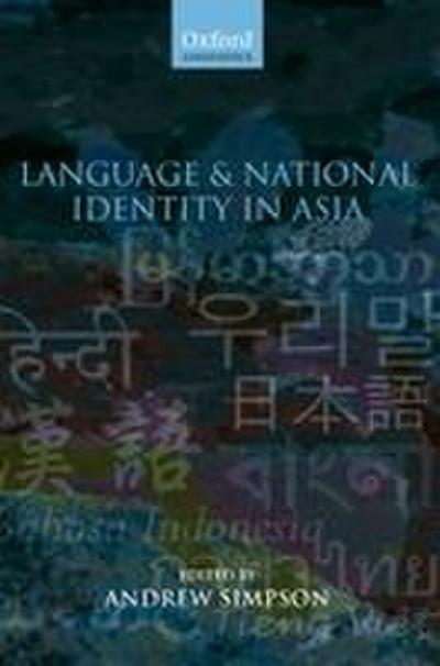 LANGUAGE & NATIONAL IDENTITY IN ASIA C