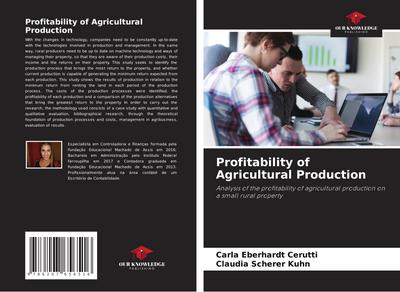 Profitability of Agricultural Production
