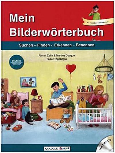 Mein Bilderwörterbuch, Deutsch - Polnisch, m. Audio-CD