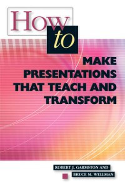 How to Make Presentations that Teach and Transform