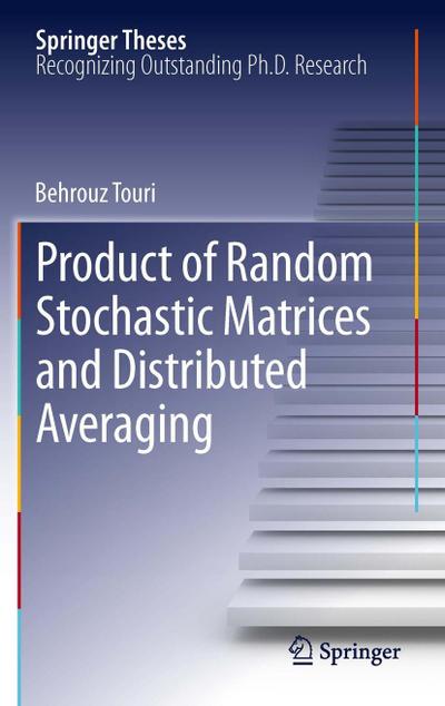 Product of Random Stochastic Matrices and Distributed Averaging