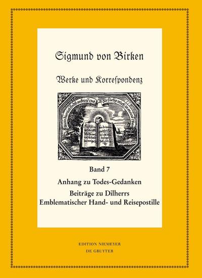 Anhang zu Todes-Gedanken und Todten-Andenken