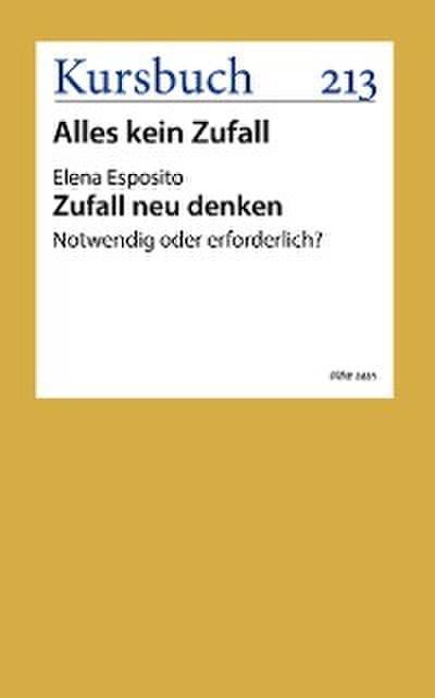 Zufall neu denken