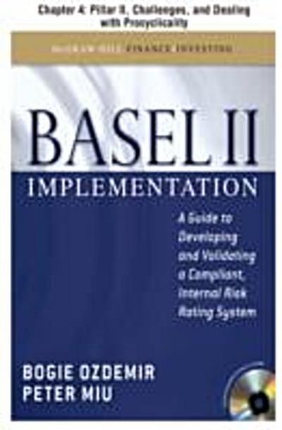 Basel II Implementation, Chapter 4