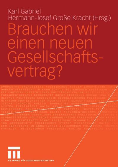 Brauchen wir einen neuen Gesellschaftsvertrag?