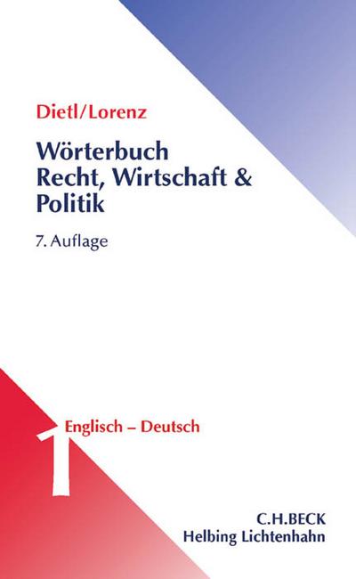 Wörterbuch für Recht, Wirtschaft und Politik 1