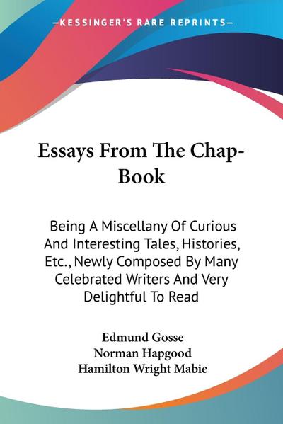Essays From The Chap-Book