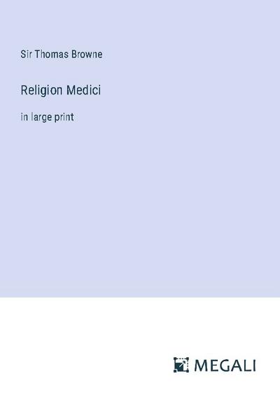 Religion Medici