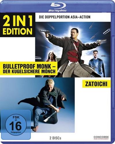 Bulletproof Monk - Der kugelsichere Mönch / Zatoichi - Der blinde Samurai, 2 Blu-rays