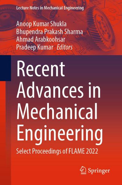 Recent Advances in Mechanical Engineering