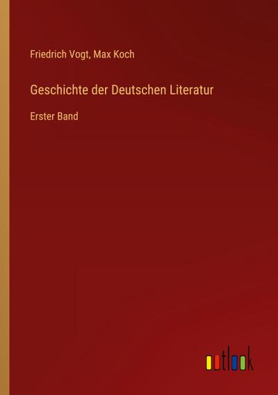 Geschichte der Deutschen Literatur