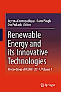 Renewable Energy and its Innovative Technologies