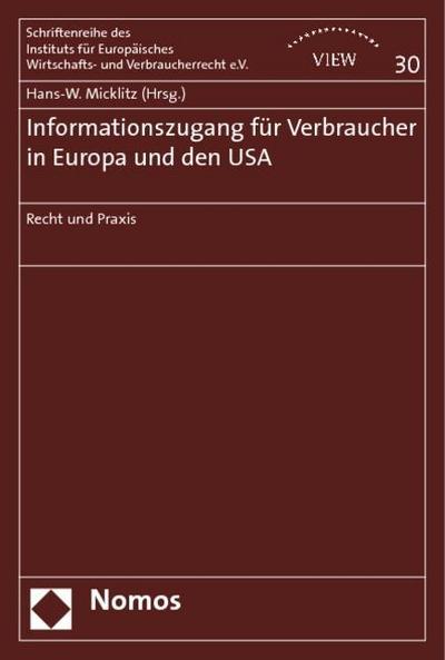 Informationszugang für Verbraucher in Europa und den USA