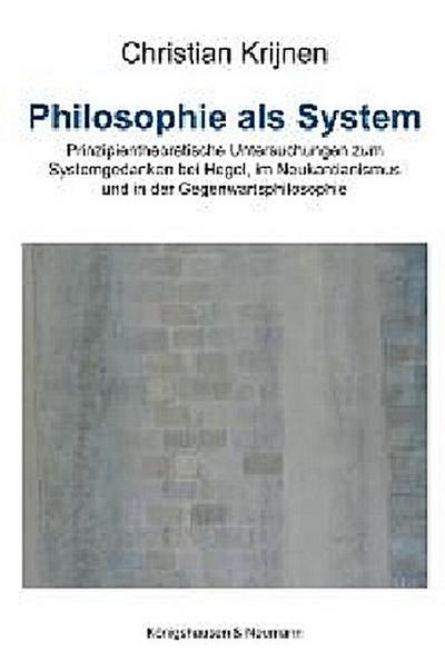 Philosophie als System