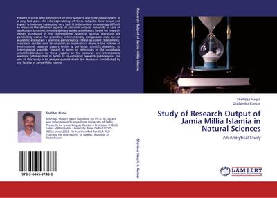 Study of Research Output of Jamia Millia Islamia in Natural Sciences