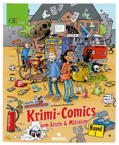 Redaktion Wadenbeißer - Krimi-Comics zum Lesen & Mitraten
