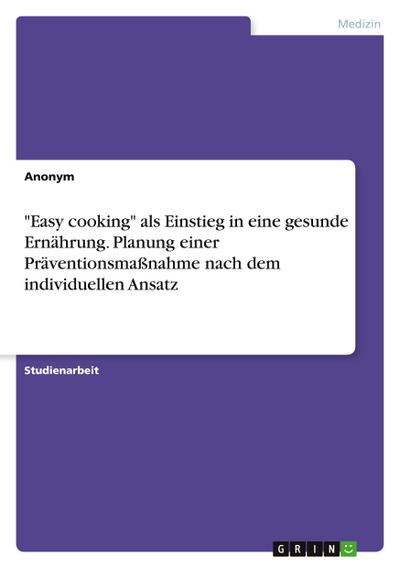 Easy cooking
