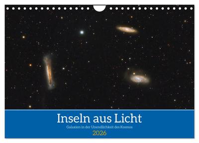 Inseln aus Licht (Wandkalender 2026 DIN A4 quer), CALVENDO Monatskalender