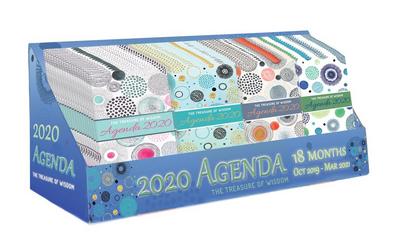 PDQ Display Containing 80 Planners, the Treasure of Wisdom - 2020 Pocket Planner
