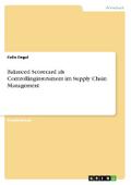 Balanced Scorecard als Controllinginstrument im Supply Chain Management