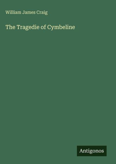 The Tragedie of Cymbeline