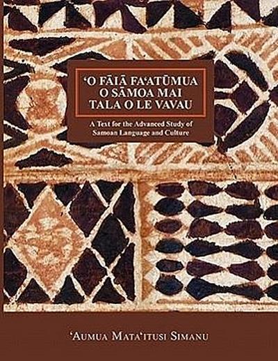 ’O Faia Fa’atumua O Samoa Mai Tala O Le Vavau