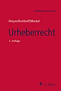 Urheberrecht: Urheberrechtsgesetz, Urheberrechtswahrnehmungsgesetz, Kunsturhebergesetz (Heidelberger Kommentar)