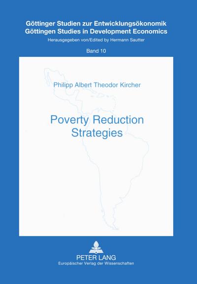 Poverty Reduction Strategies
