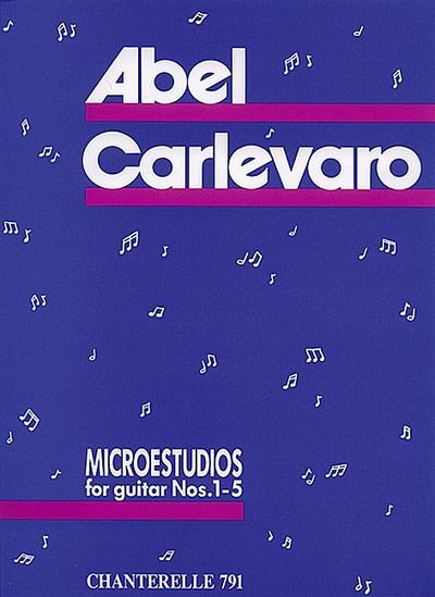 Microestudios vol.1 (Nr.1-5)for guitar