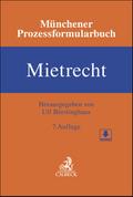 Münchener Prozessformularbuch Mietrecht