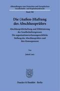 Die (Außen-)Haftung des Abschlussprüfers