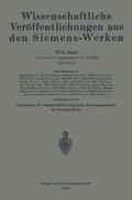 Wissenschaftliche Veröffentlichungen aus den Siemens-Werken