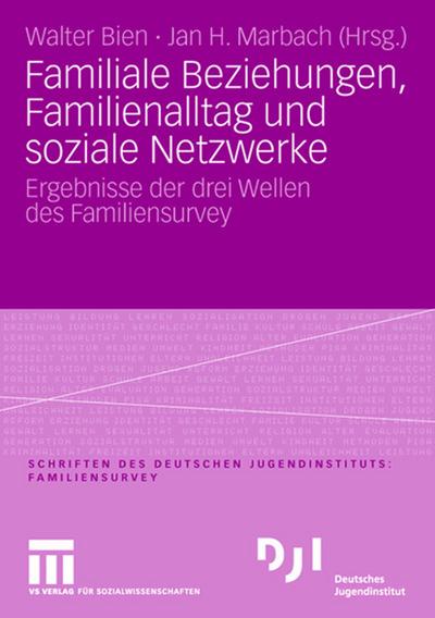 Familiale Beziehungen, Familienalltag und soziale Netzwerke