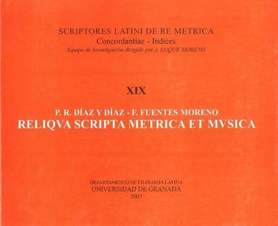 Reliqva scripta metrica et mvsica