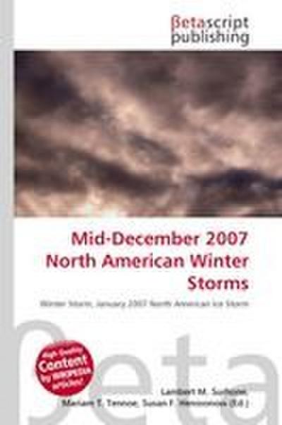 Mid-December 2007 North American Winter Storms