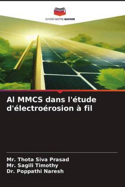 Al MMCS dans l’étude d’électroérosion à fil
