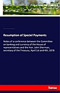Resumption of Speciel Payments